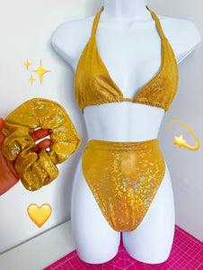 Golden Girl 3 Piece Hotpants Set ✨Limited Edition✨ UK S (8-10) SALE