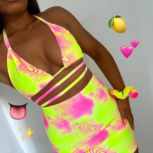 READY TO SHIP🔥 Lemon Sherbet Bikini Bra S(8-10) B-C Cup